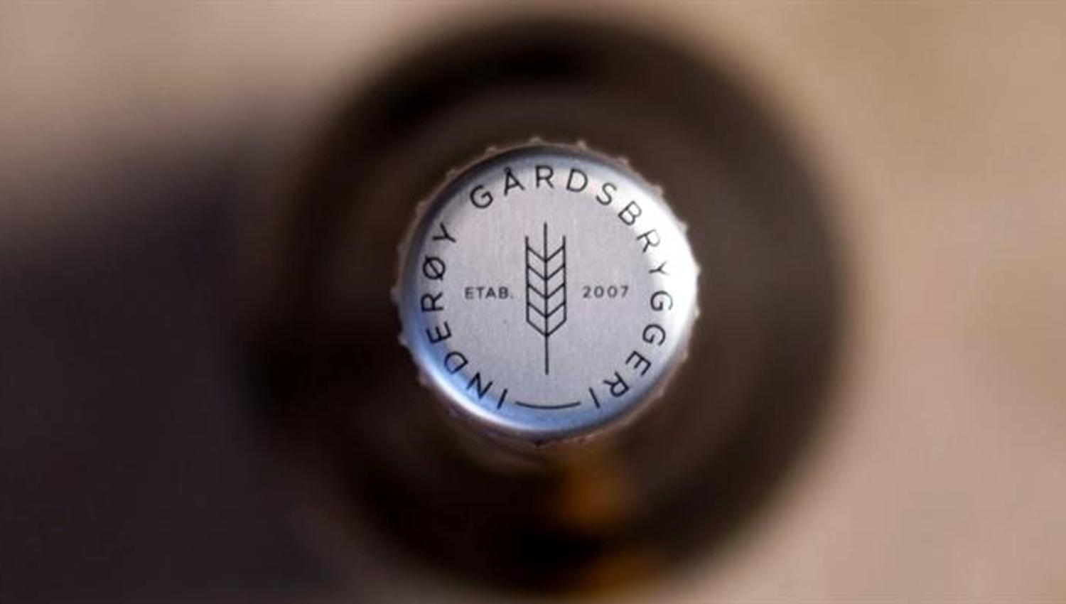 Inderøy Gårdsbryggeri, along the Golden Road - bottle top