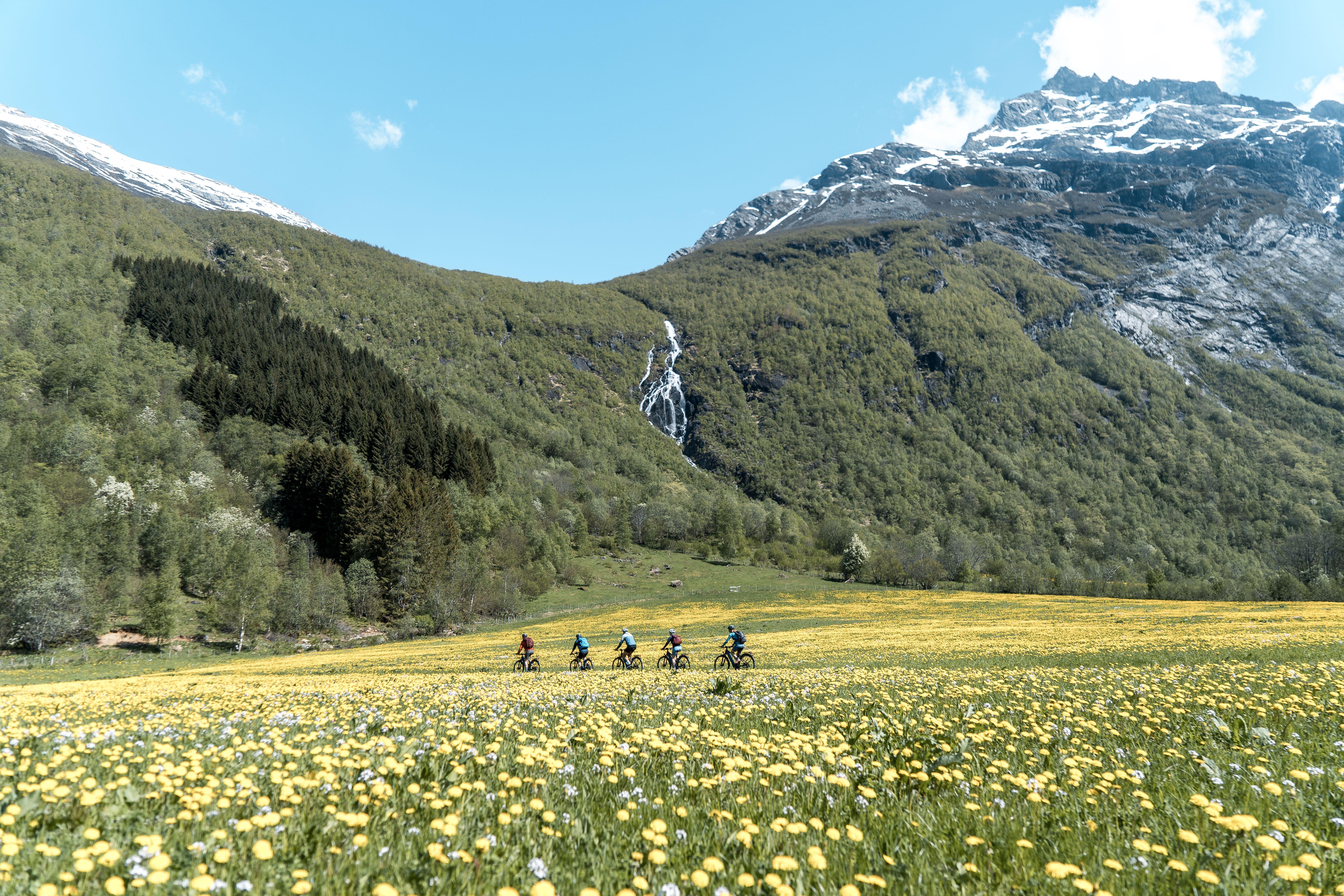 e-bike i Hellesylt