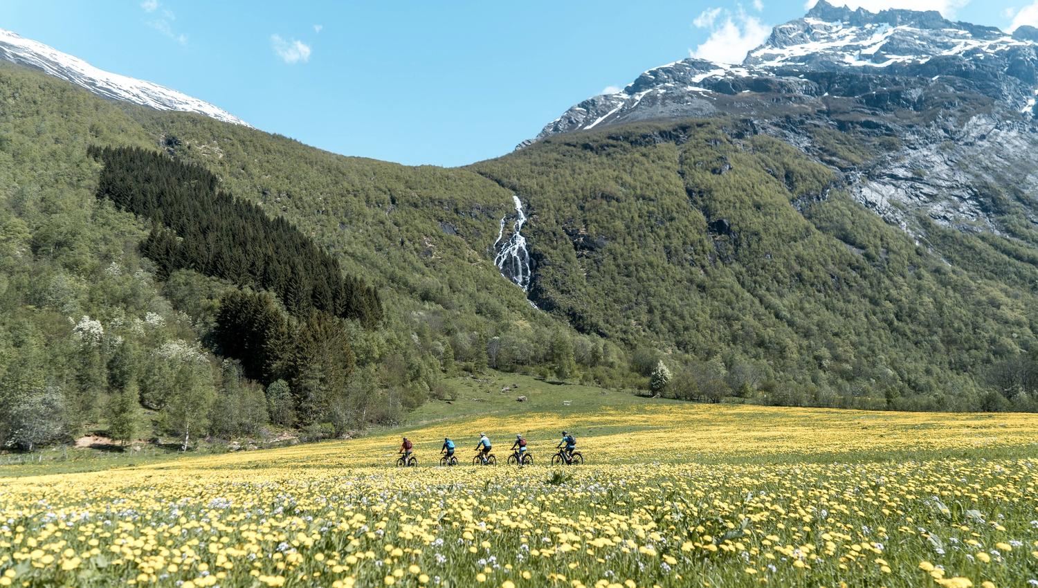 e-bike i Hellesylt