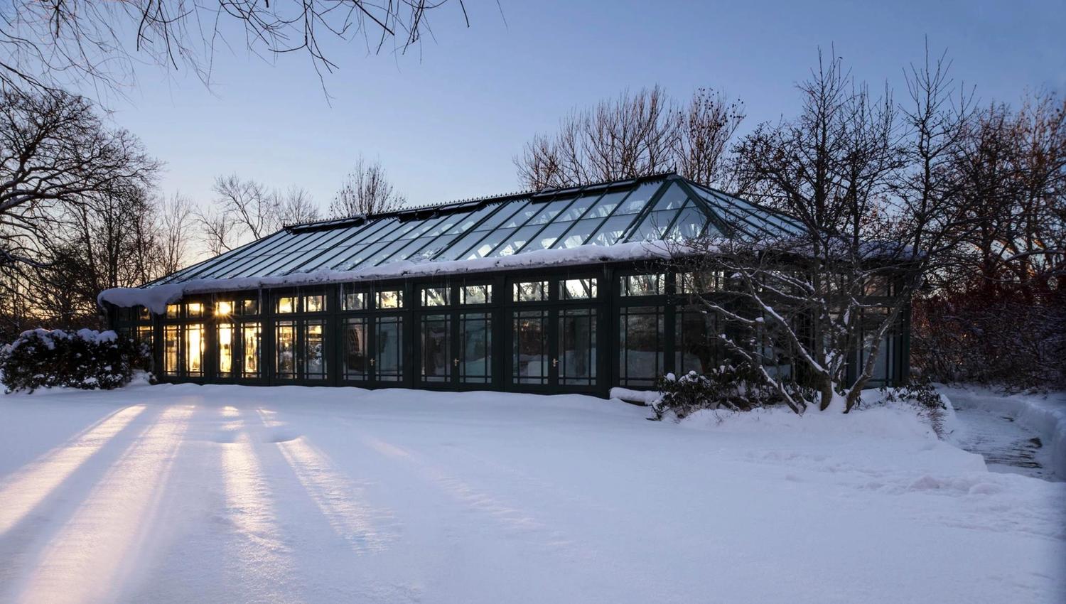 Spa badehuset vinter