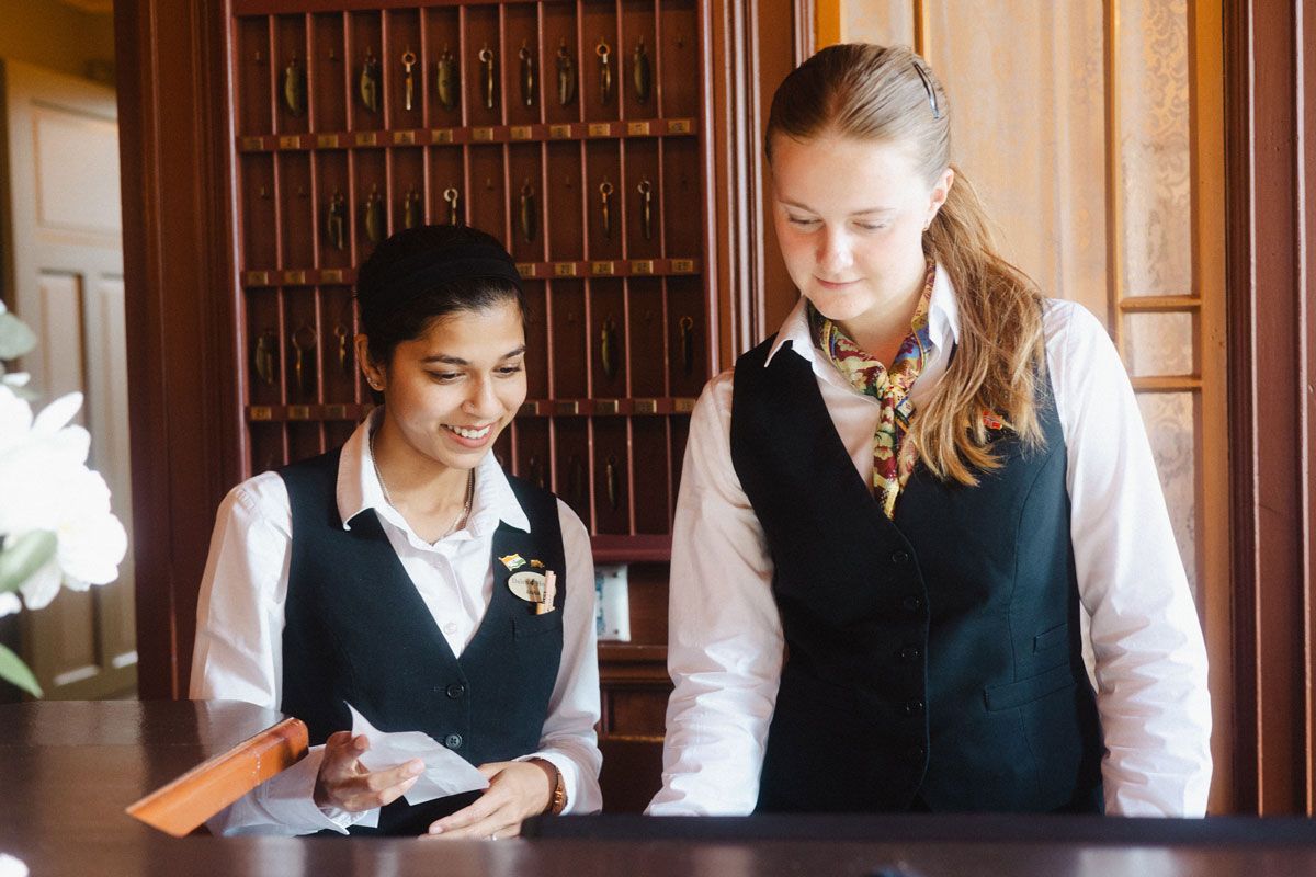 reception at Dalen Hotel