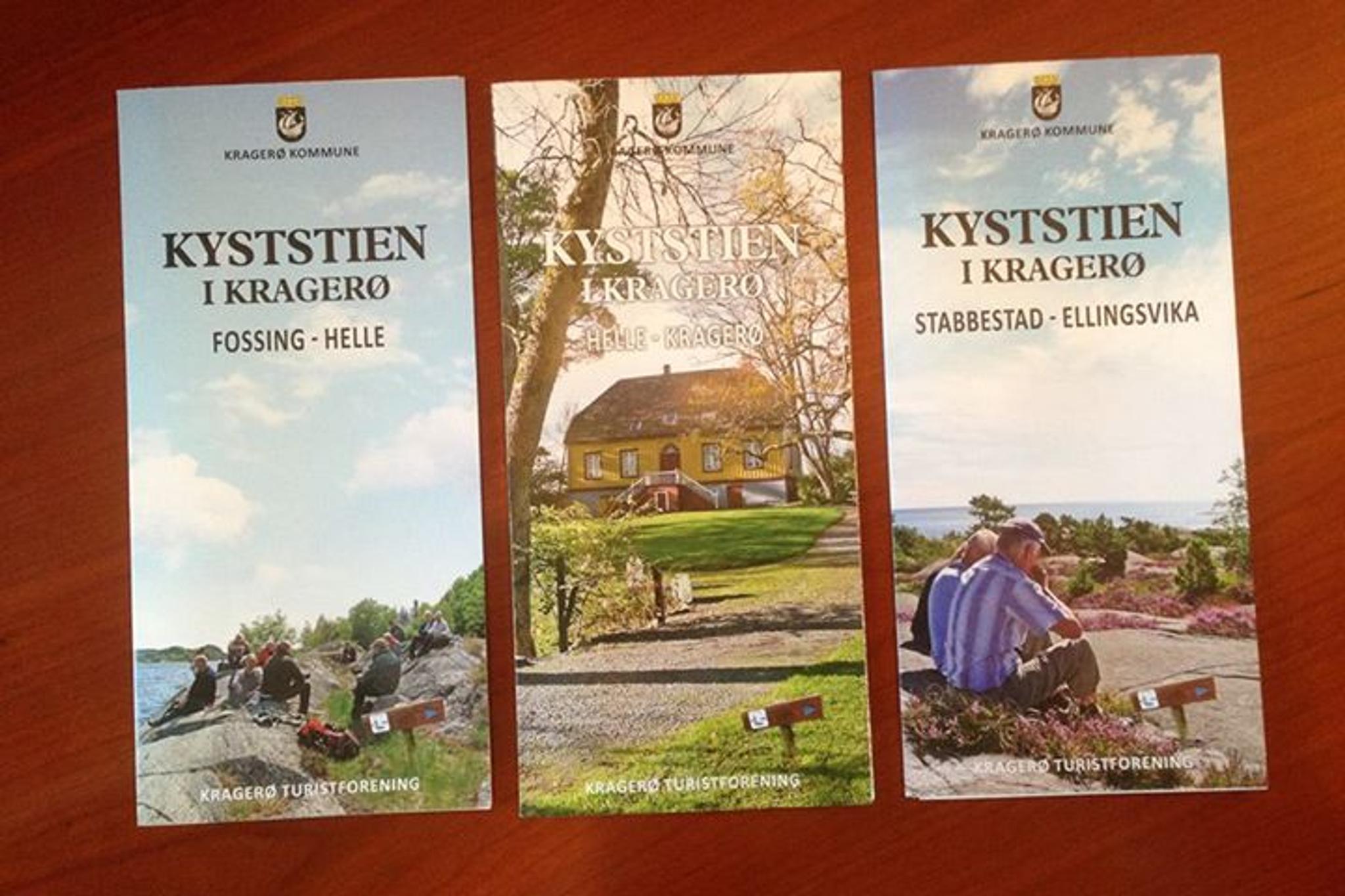 Kartene over Kyststien