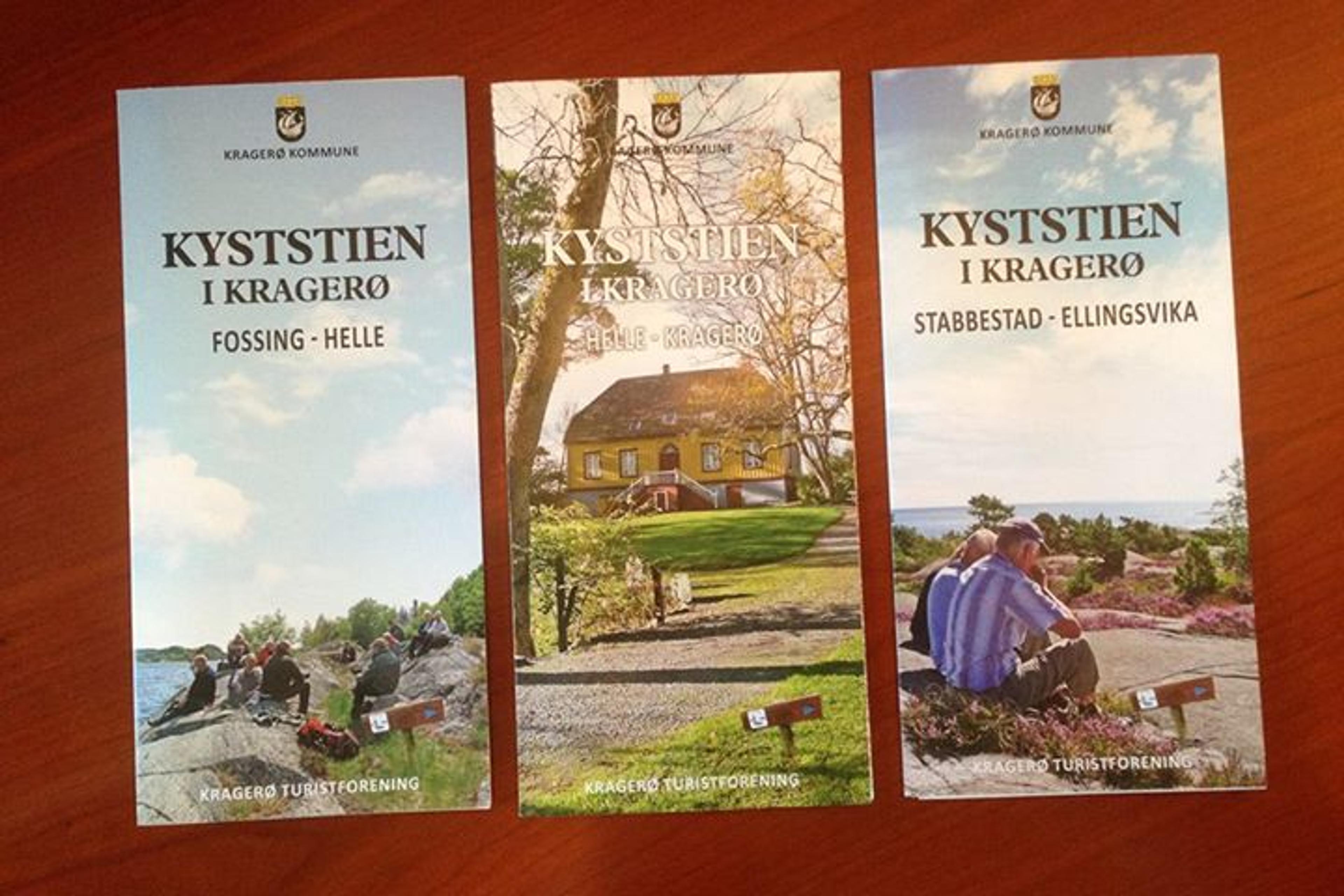 Kartene over Kyststien