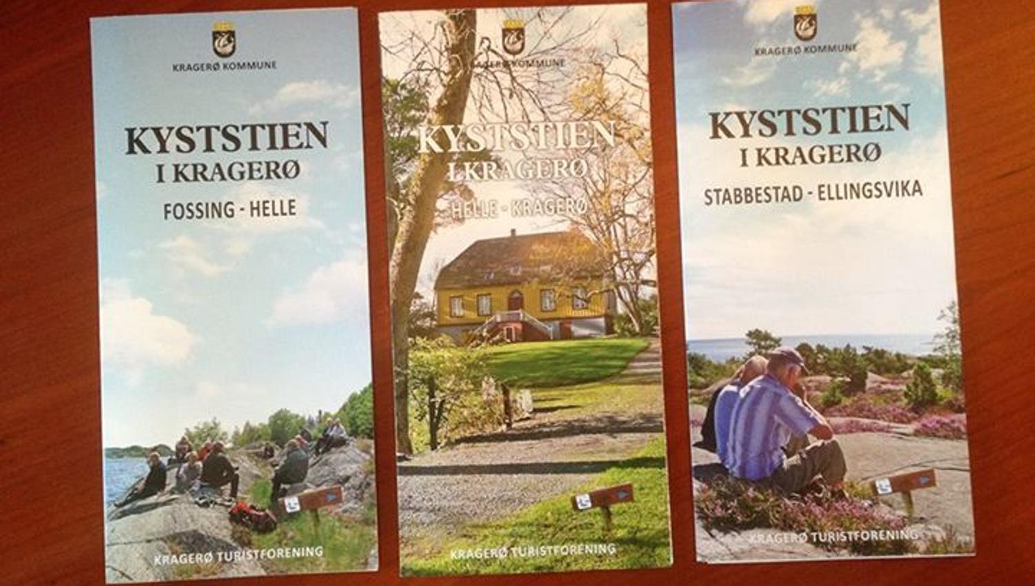 Kartene over Kyststien