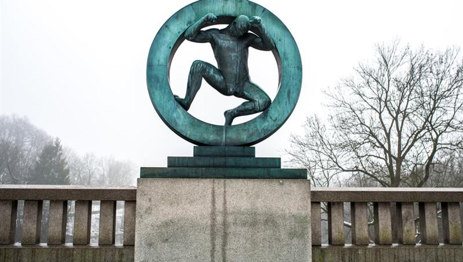 statue of an adult man