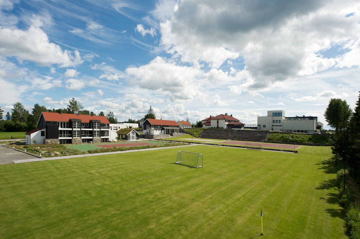 Elton - Internasjonal standard fotballbane - Svane Apartments