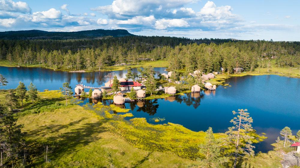 oversiktsbilde over Norrøna Canvas Telemark i Nissedal