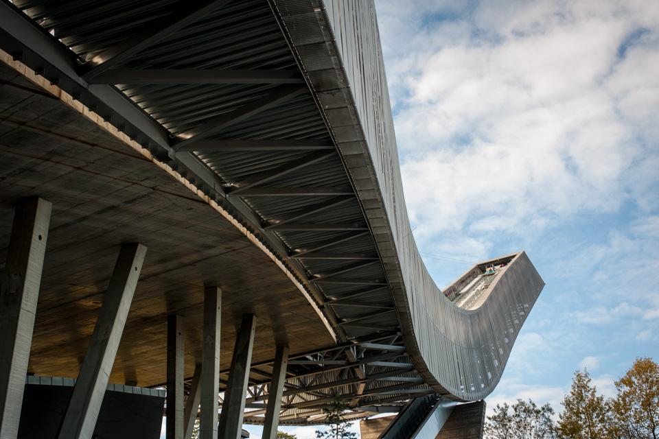 Holmenkollen ski jump.