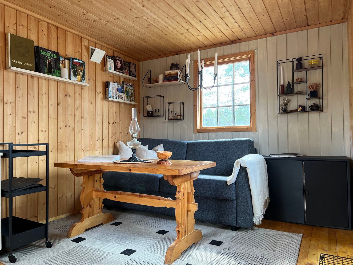 Interiør hytte