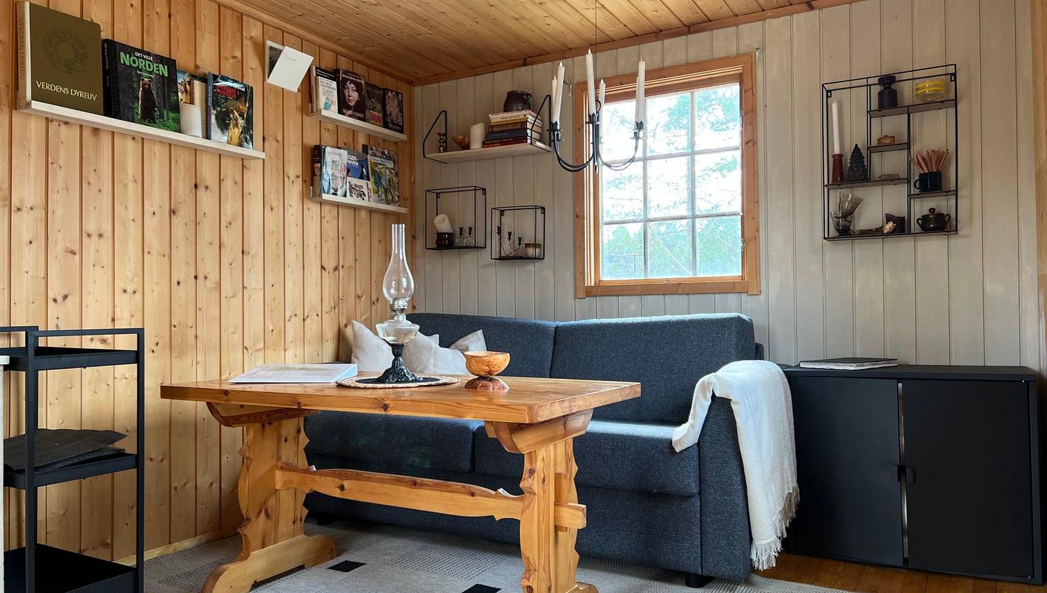 Interiør hytte