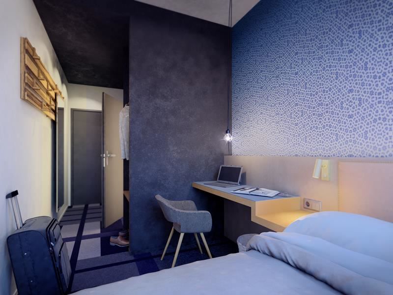 Inside one of the rooms