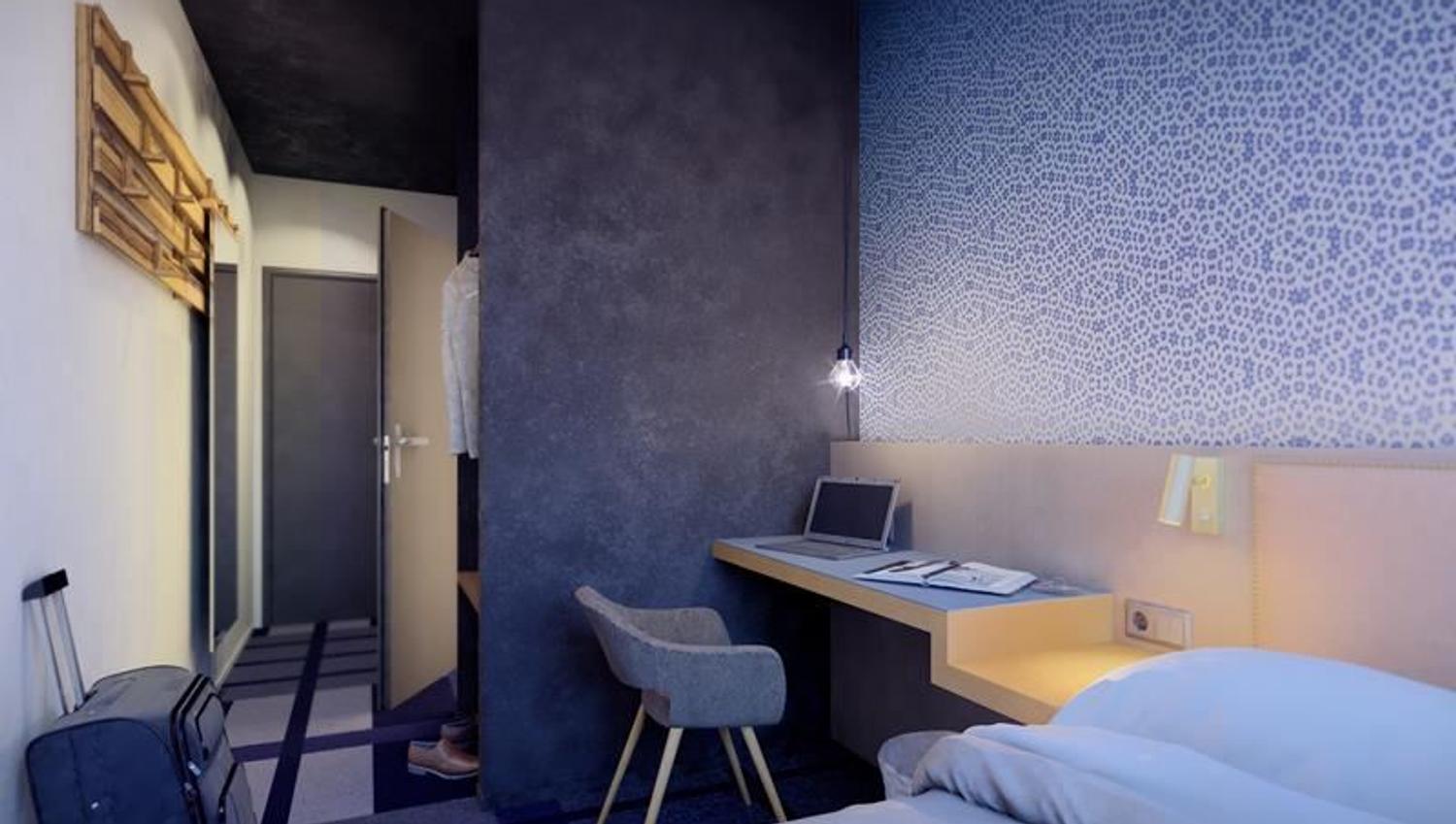 Inside one of the rooms