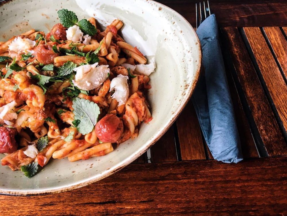 Dish at Strøm mat & bar in Skien