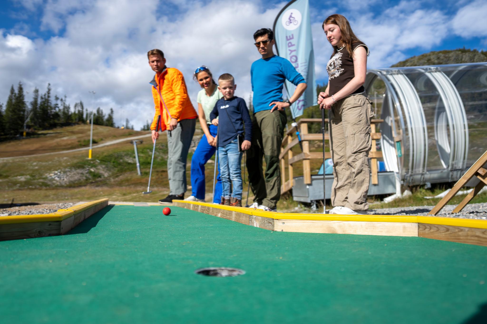 Minigolf Gaustablikk Resort