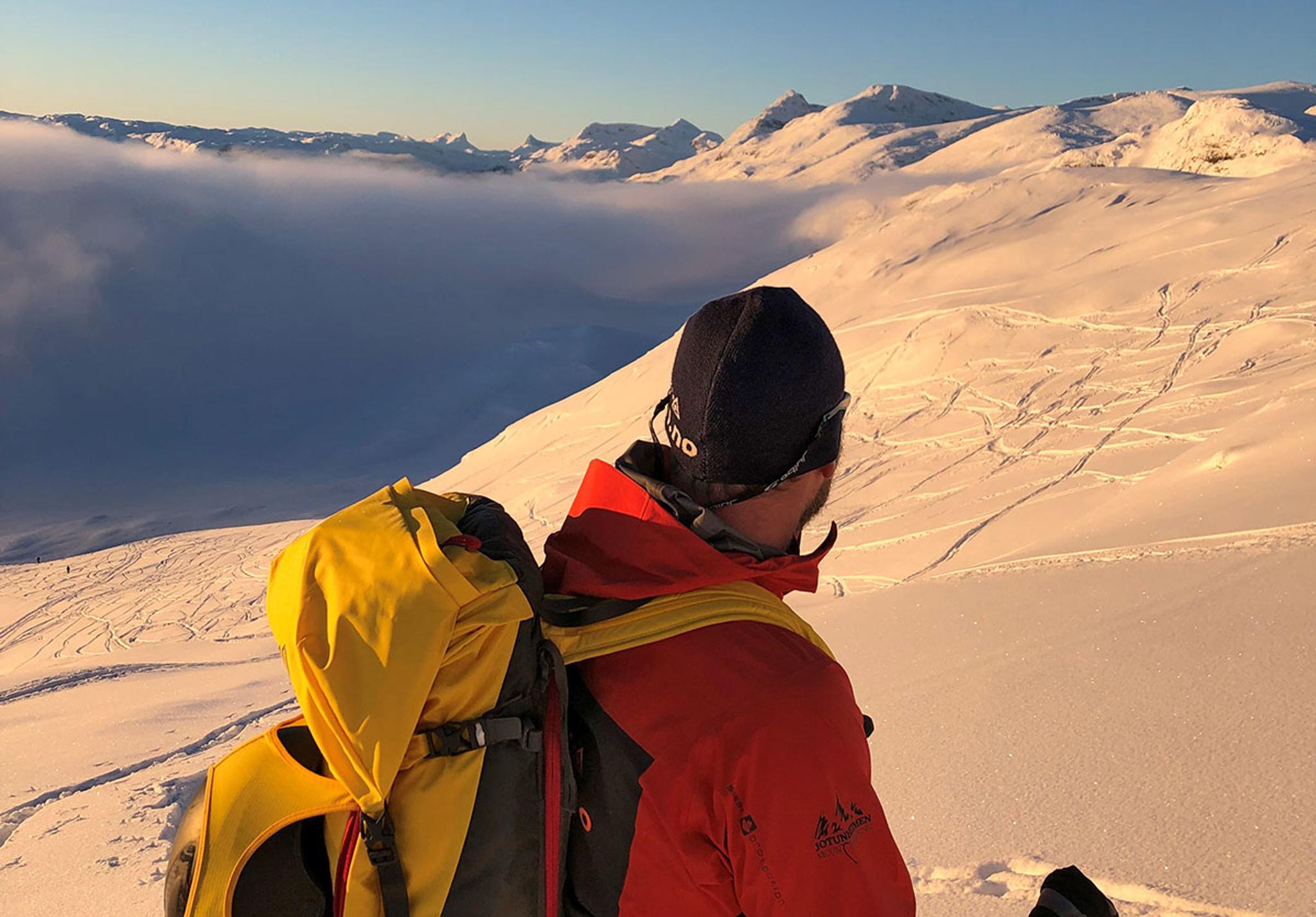 Guided skitur til Synshorn.