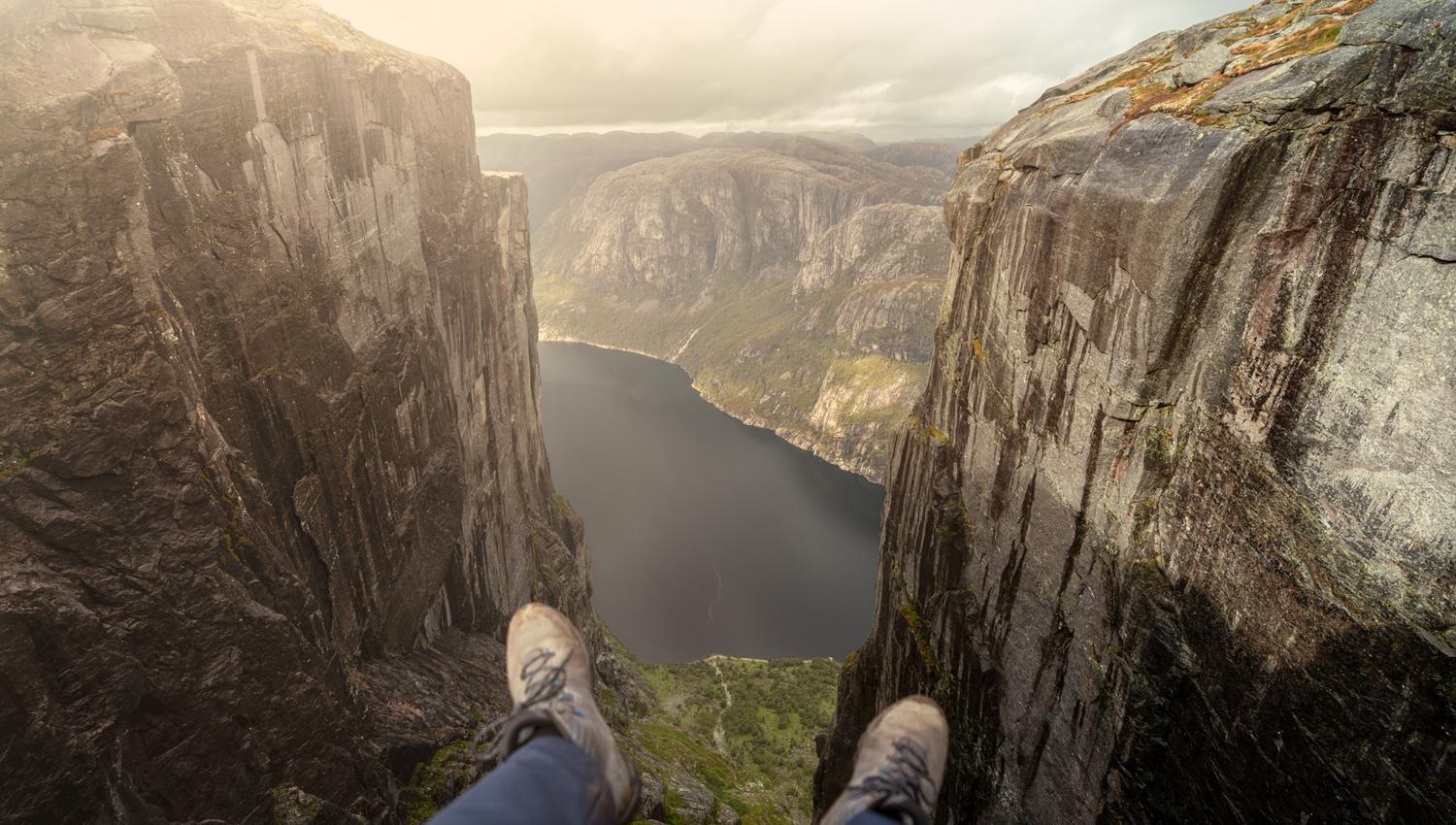 Dream views on the trip to Kjerag