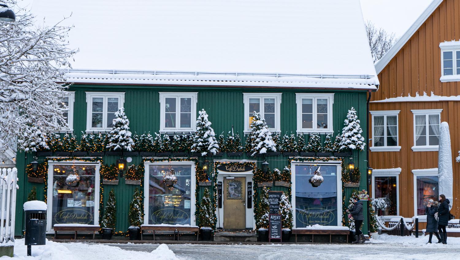 cafe drøbak jul foto visitdrobakoscarsborg.no
