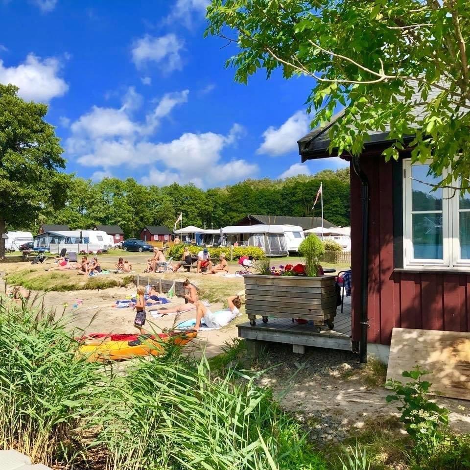 stranda på Nidelv Camping