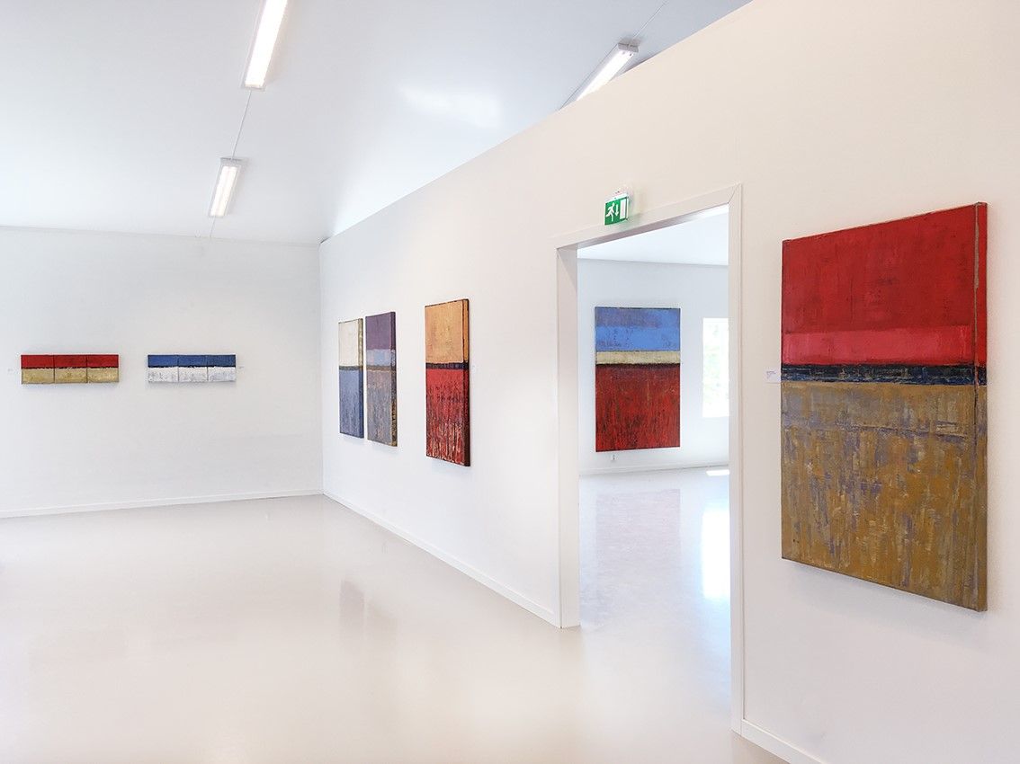Kunst utstilling Røed gård
