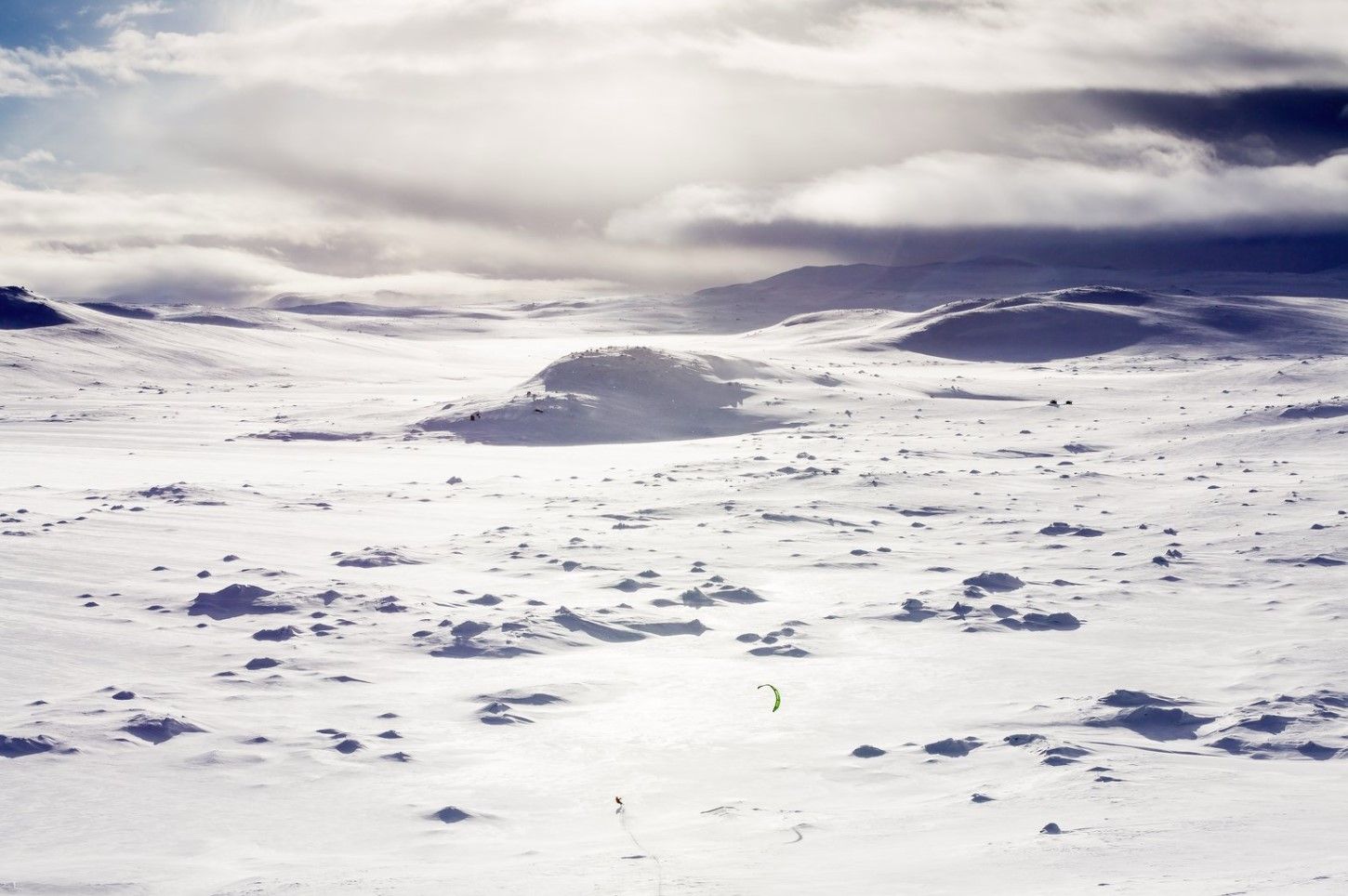 Snøkiting Hardangervidda copyright Haugastøl
