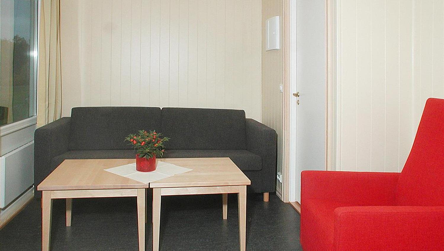 Hedmarktoppen inne i hytte