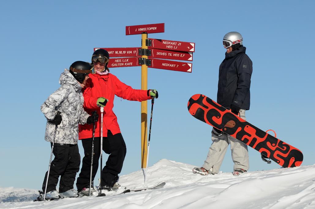 Kort avstand til alpinbakken
