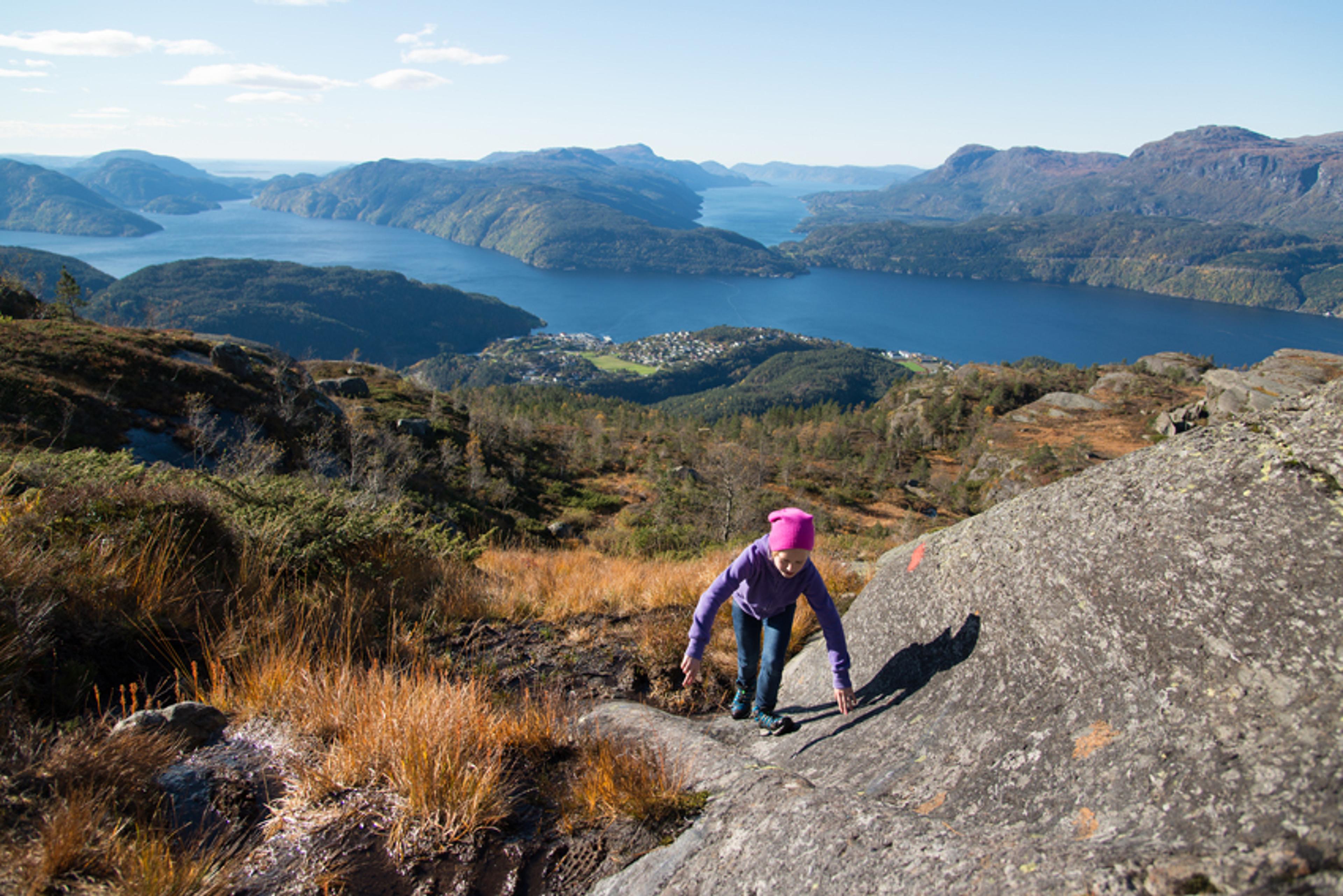 Hellandsnuten - Wanderung in Suldal