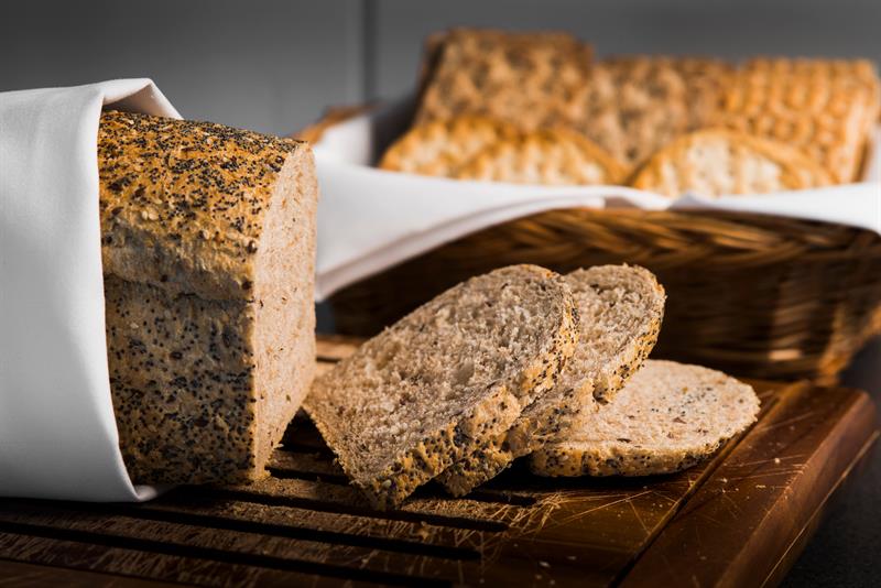 Detaljbilde av frokostbuffe