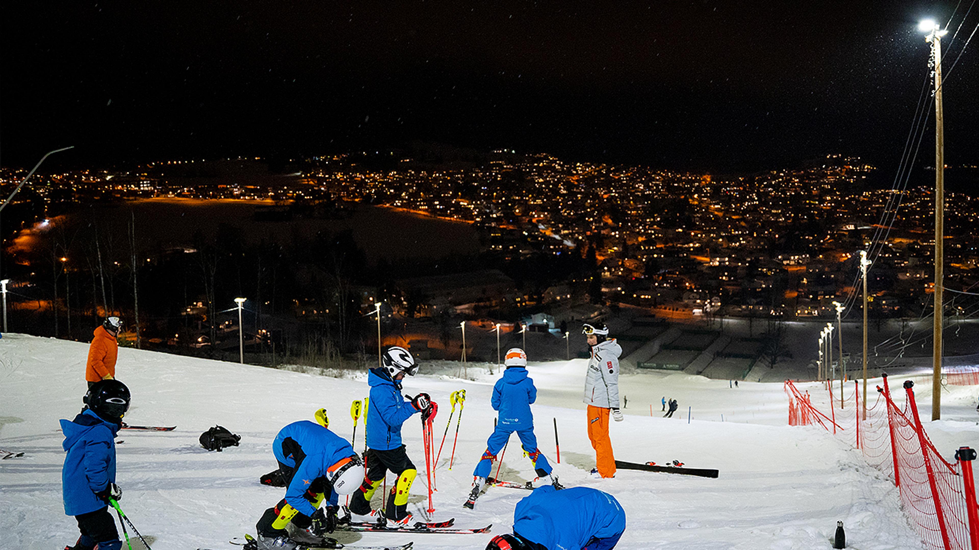 Hovdebakken skitrekk alpinbakke slalombakke