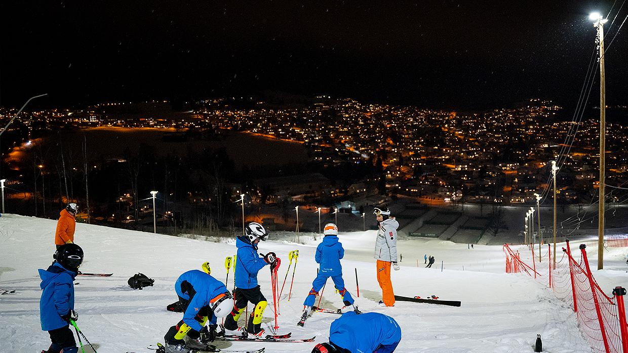 Hovdebakken skitrekk alpinbakke slalombakke
