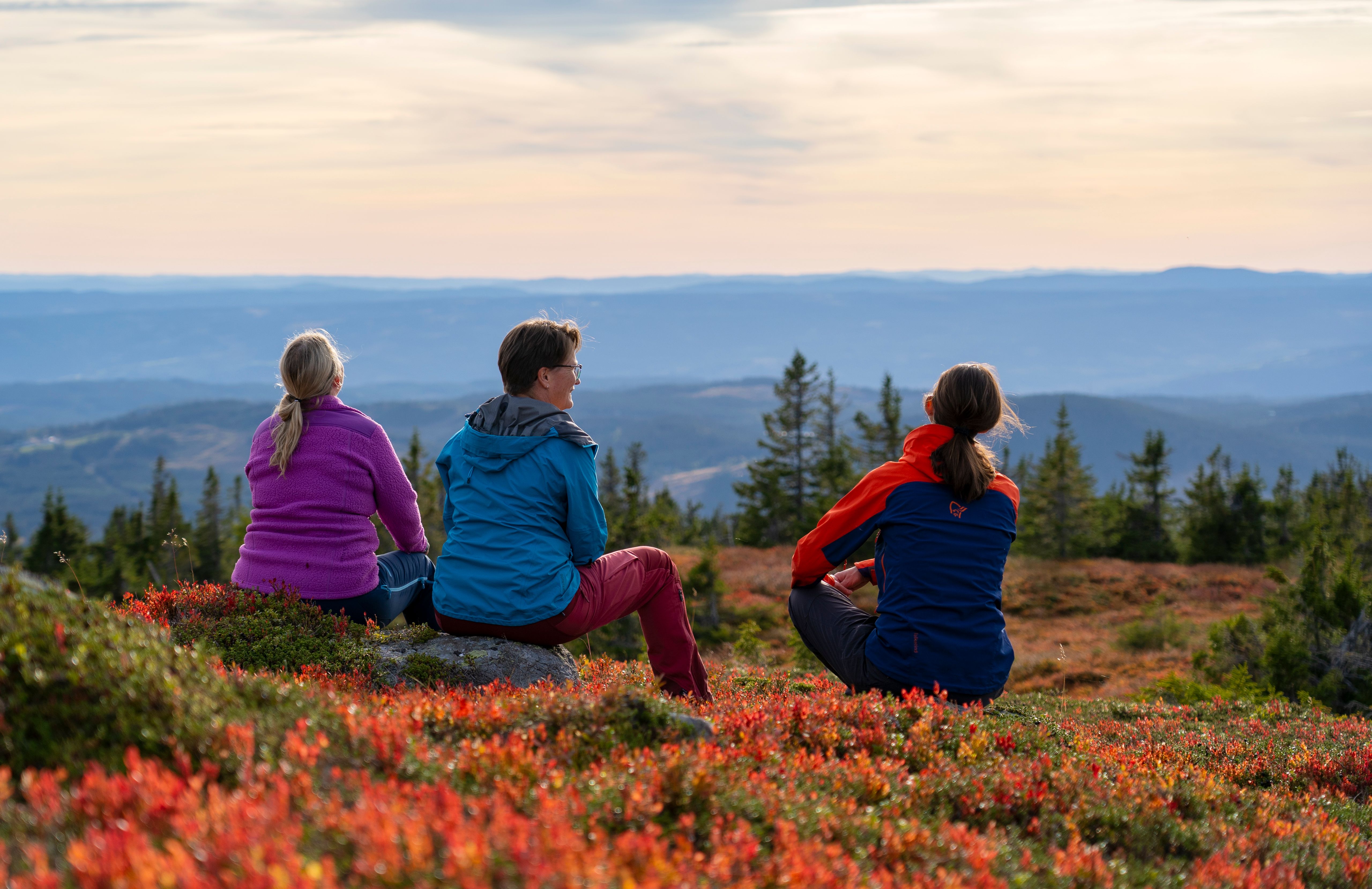 Autumn vacation at Sjusjøen