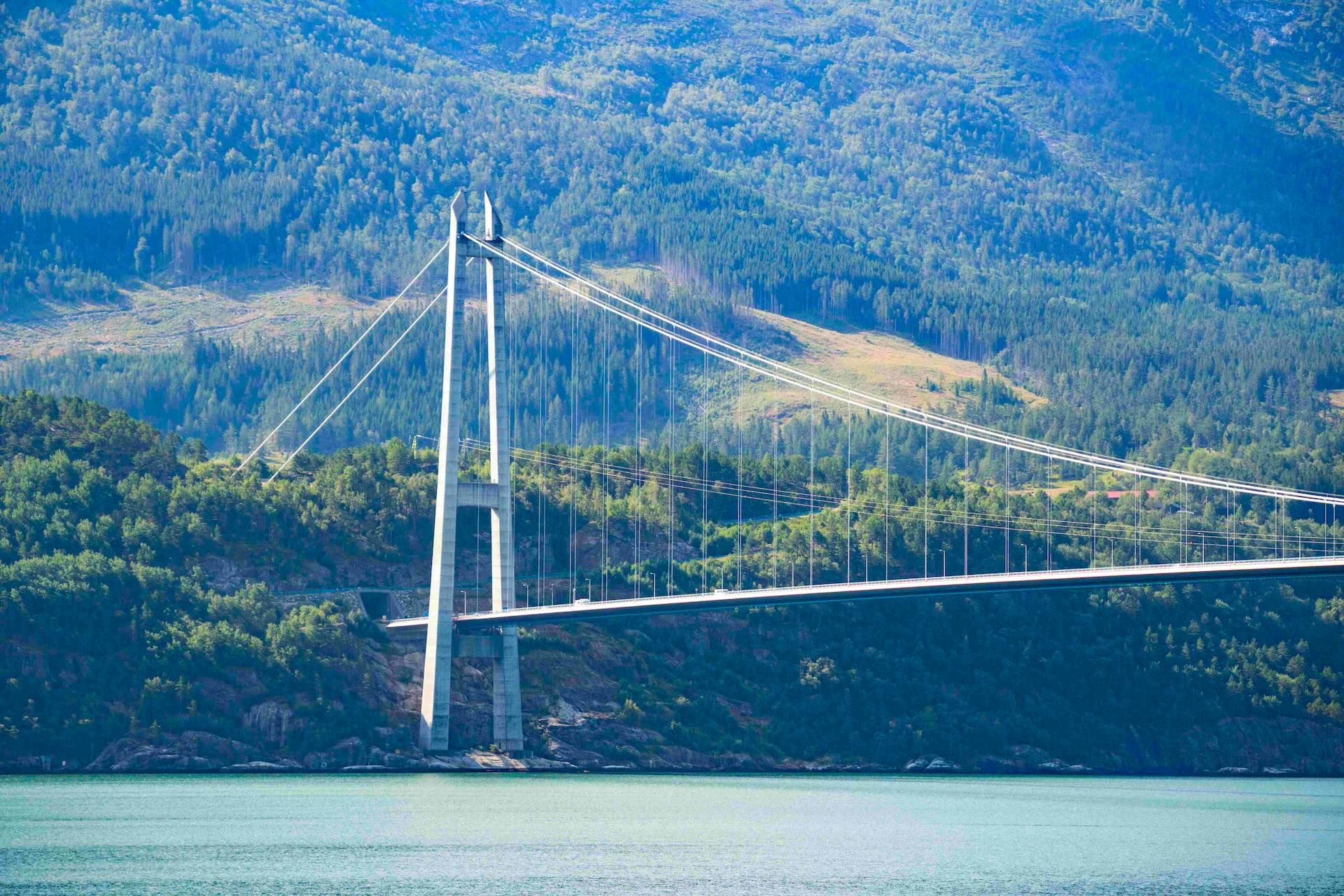 The Hardanger bridge