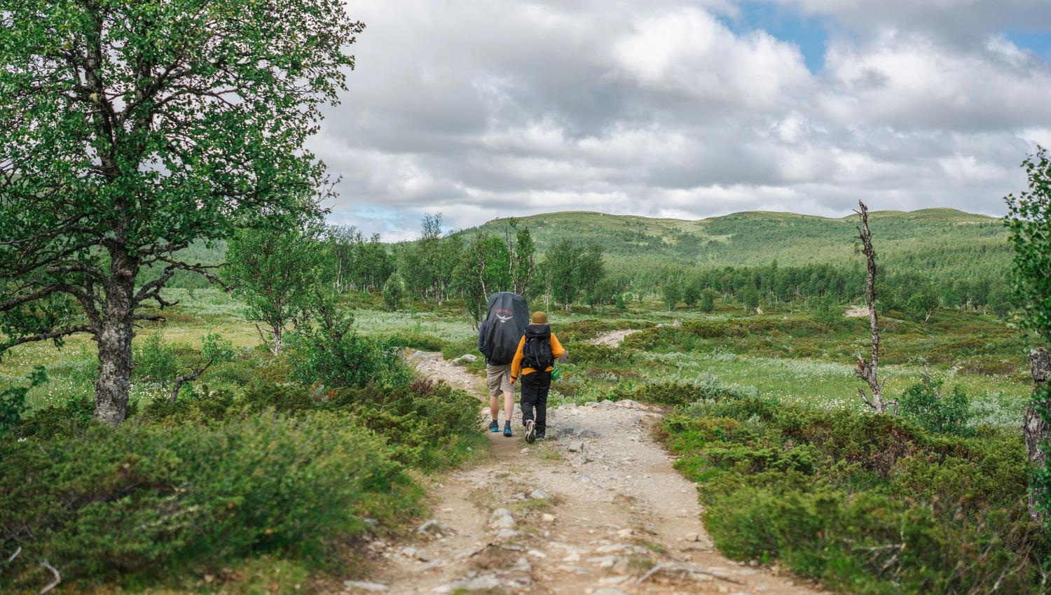 På tur i Langsua