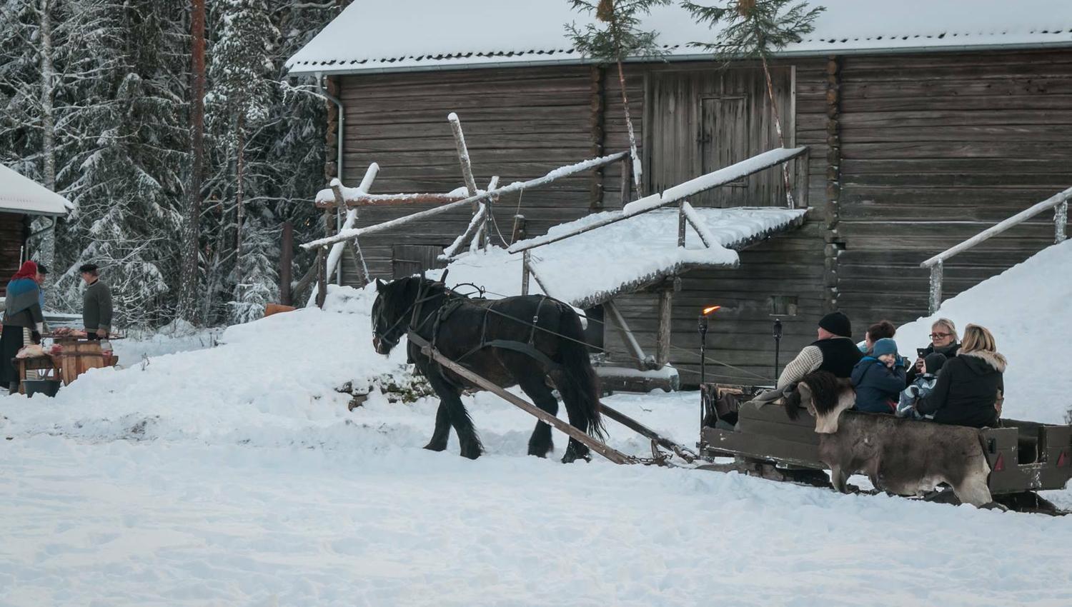 Vinter på Odalstunet