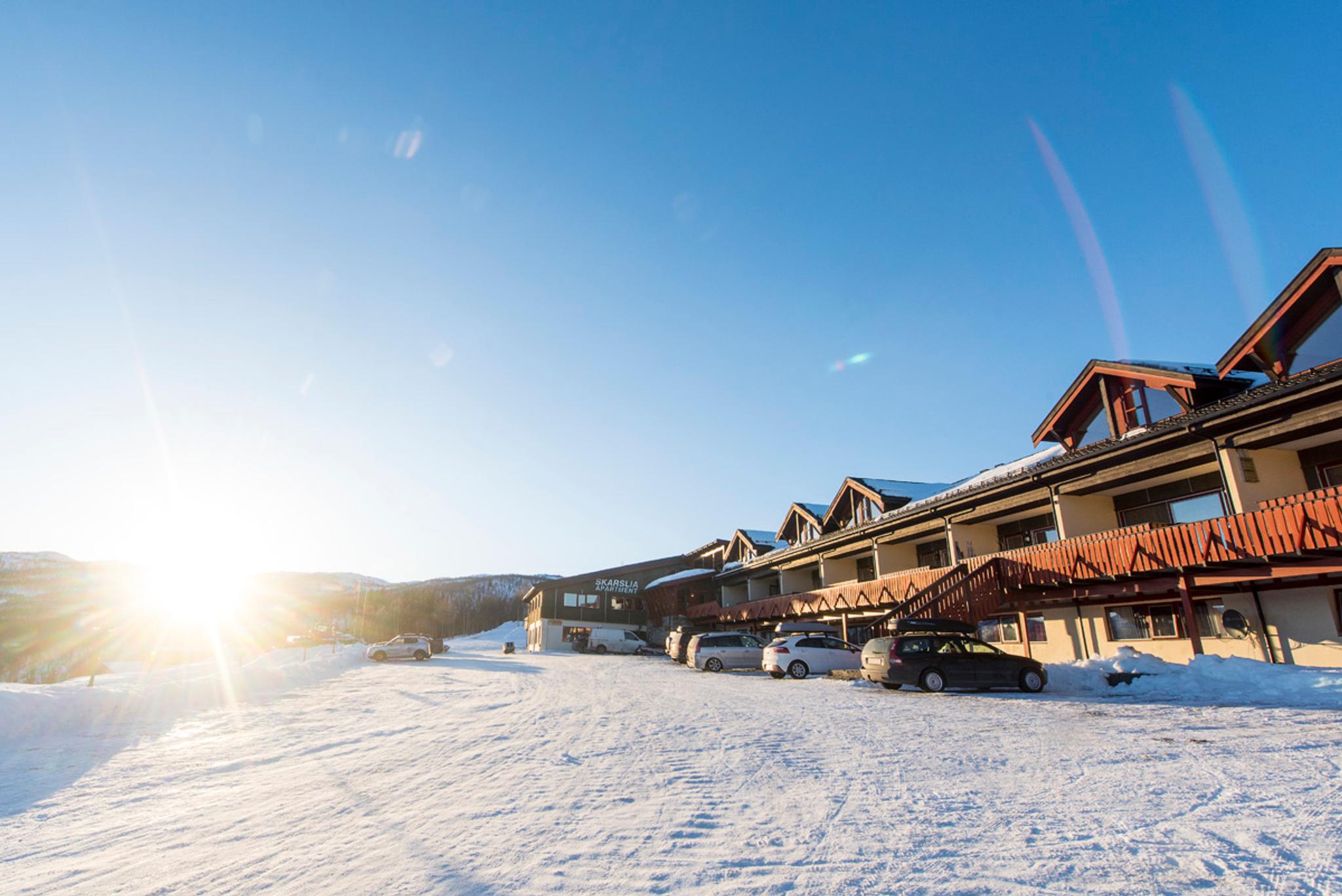 Utvendig Skarslia Apartement