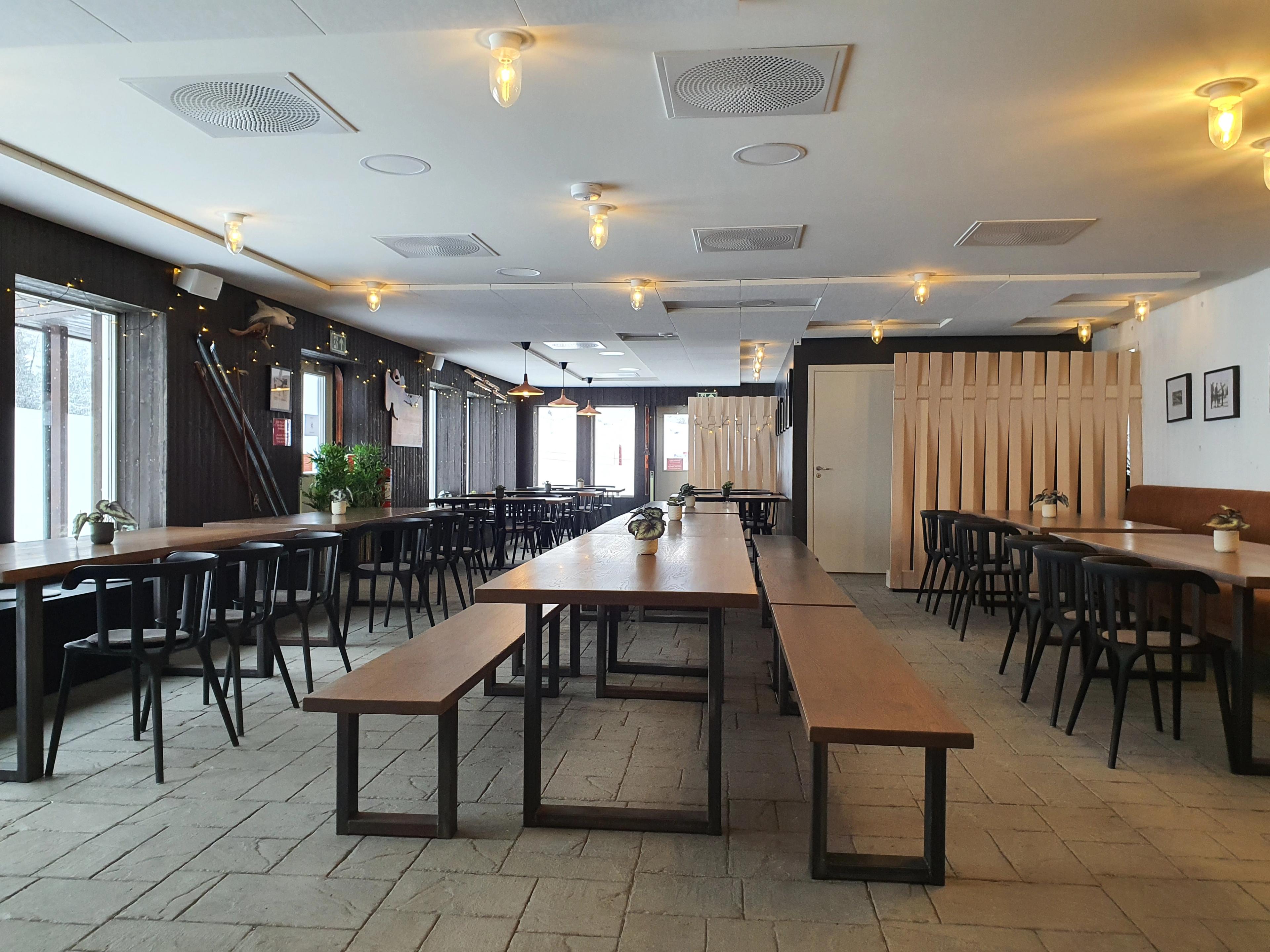 Sirdal Resort  Oversiktsbilde restaurant