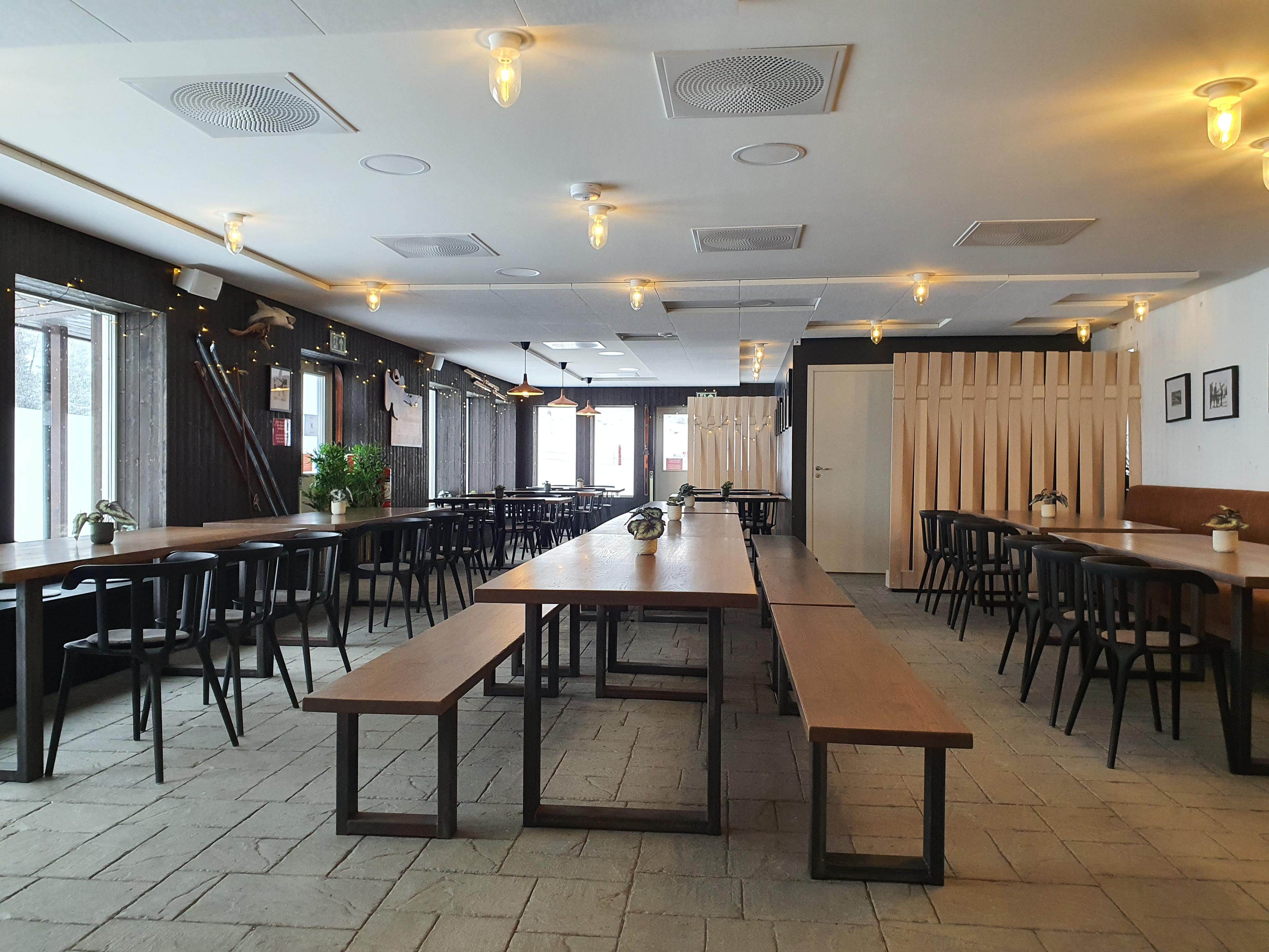 Sirdal Resort Oversiktsbilde restaurant