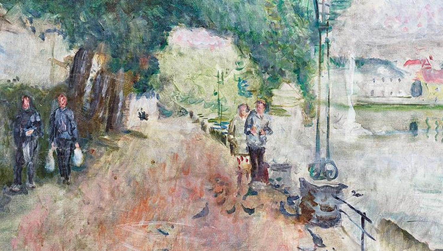 Painting of Breiavatnet