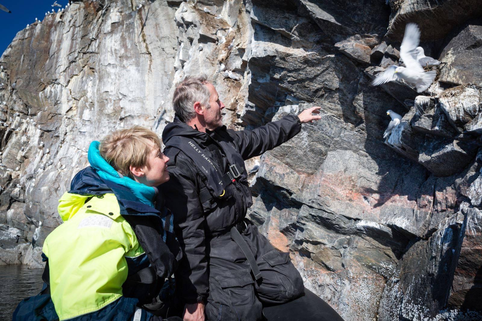 RIB tur til Fugleberget