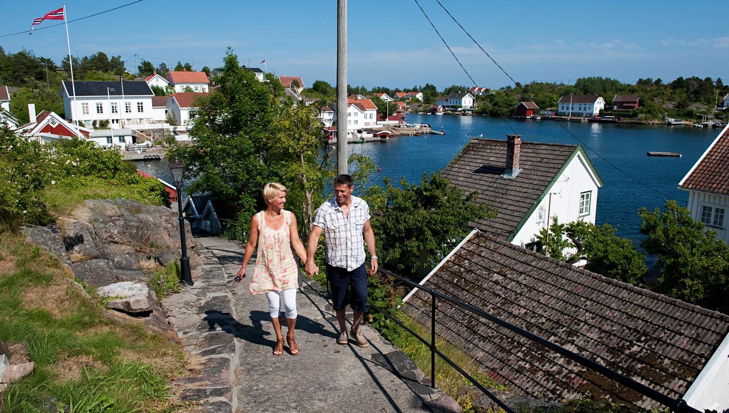 Rusletur på Lyngør