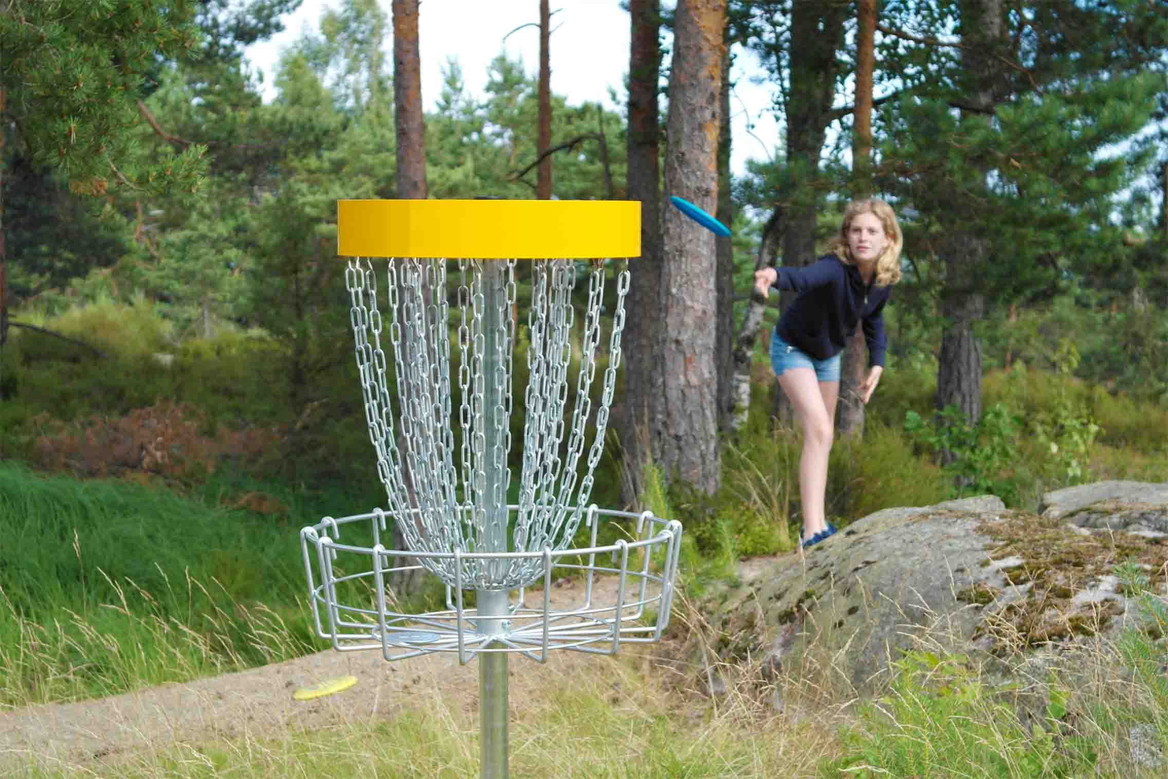frisbeegolf
