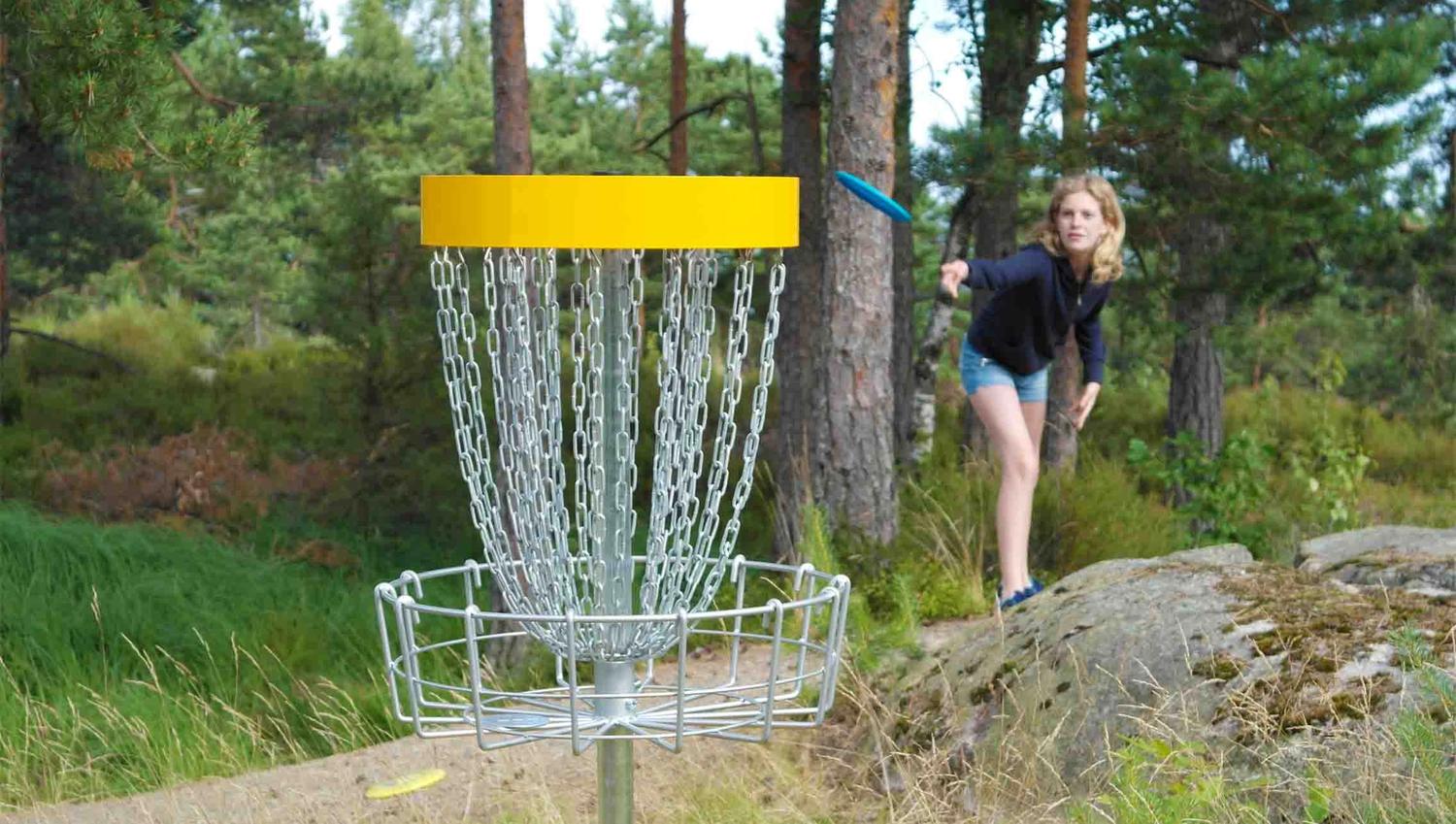 frisbeegolf