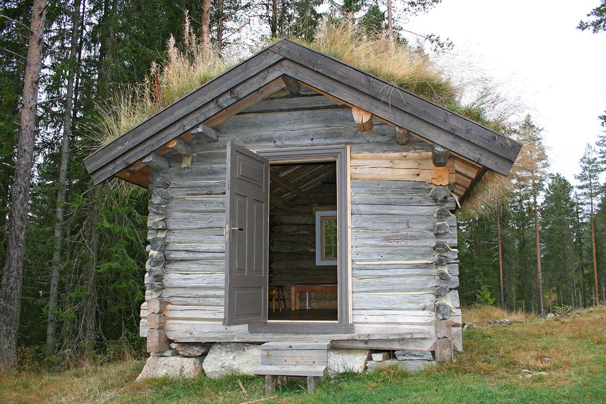 "The stable" at Skrukkefyllhaugen with two bed spaces.