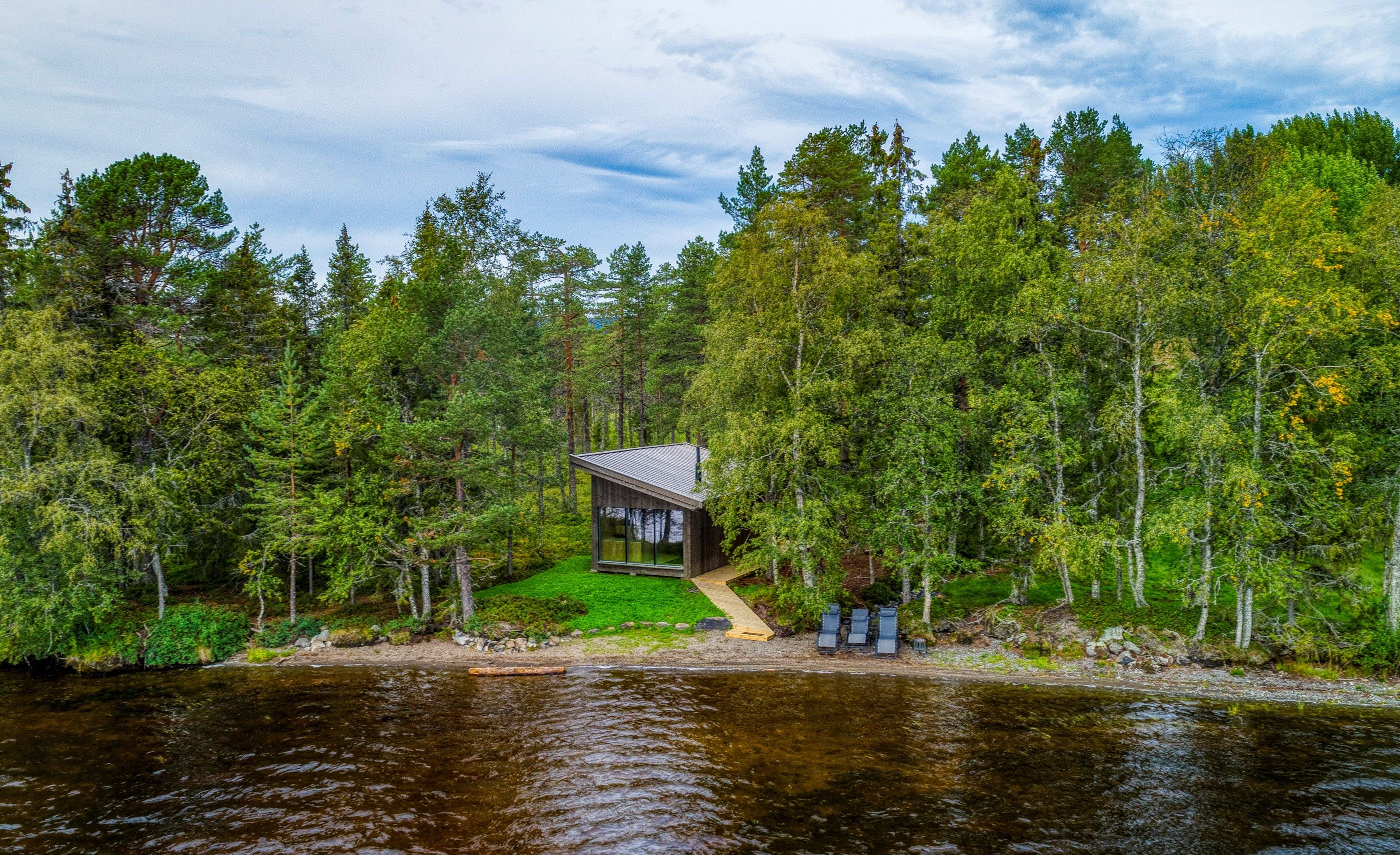 Badstue på Mesna sommertid.