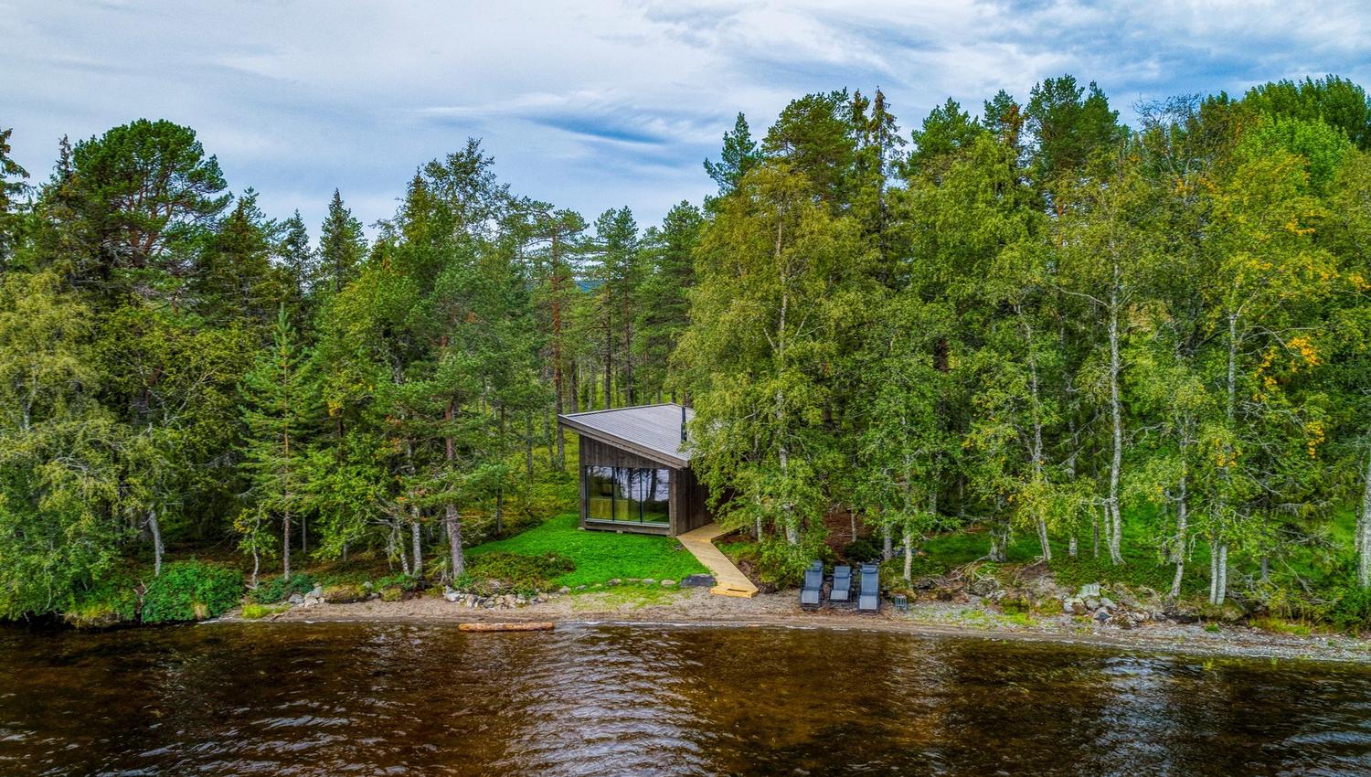 Badstue på Mesna sommertid.
