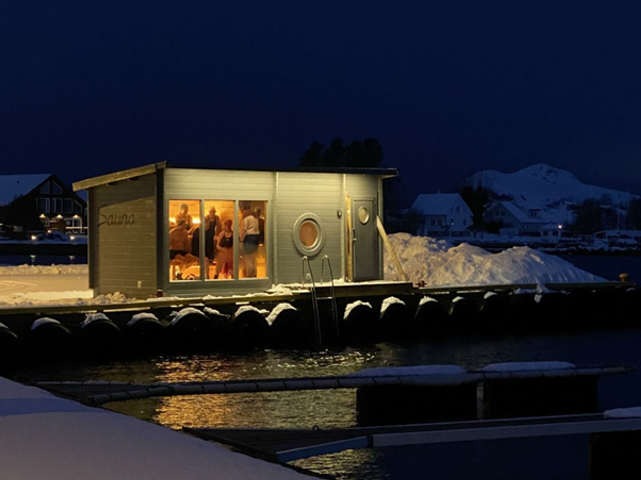 Sauna på Mosterøy