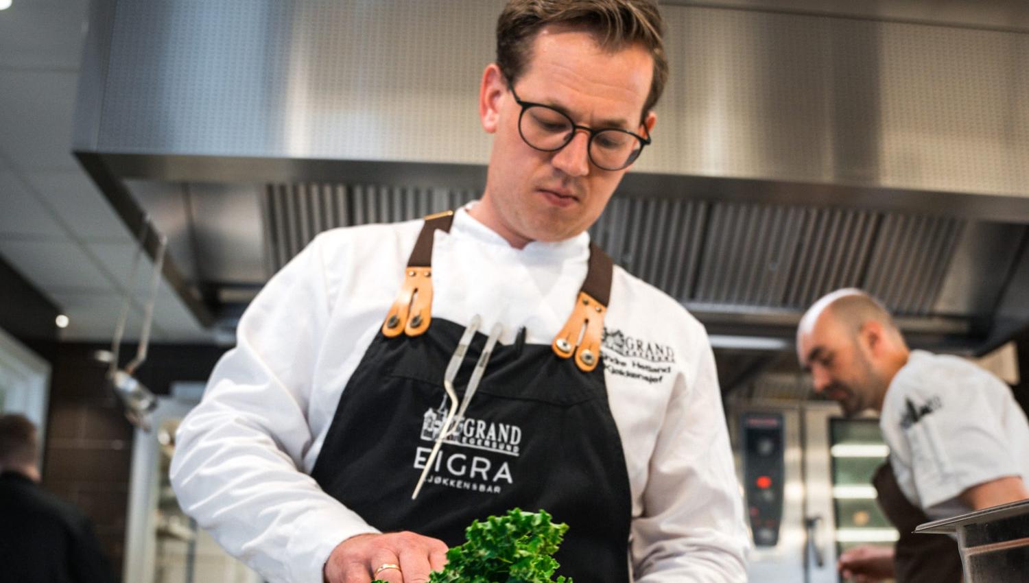 Restauranten på Grand Hotell Egersund, Eigra kjøkken og bar