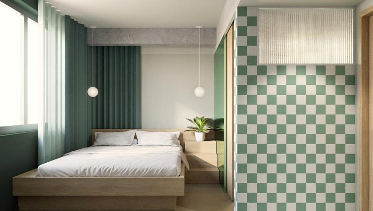 Render image of hotel room