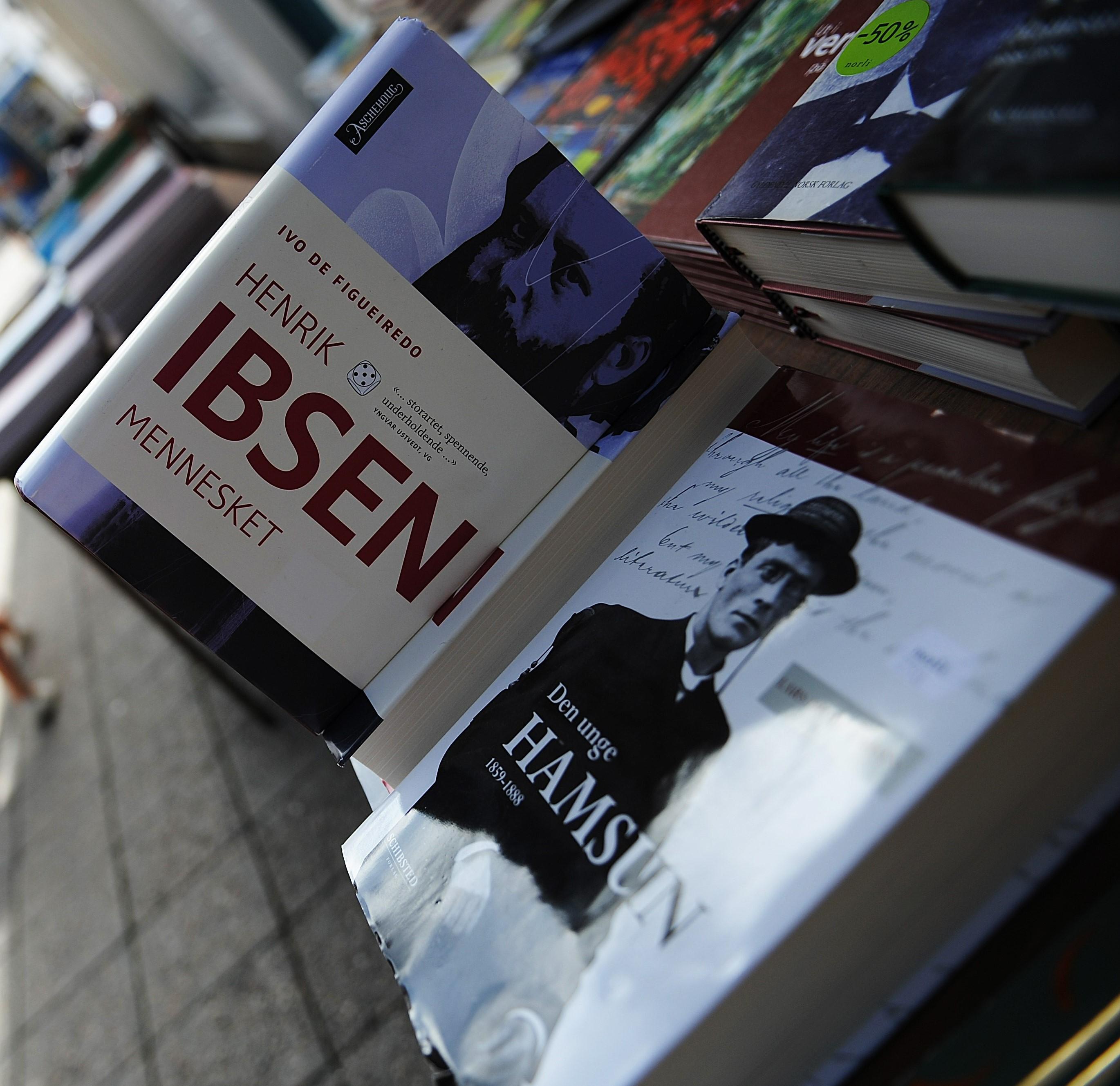 Ibsen og Hamsun bøker