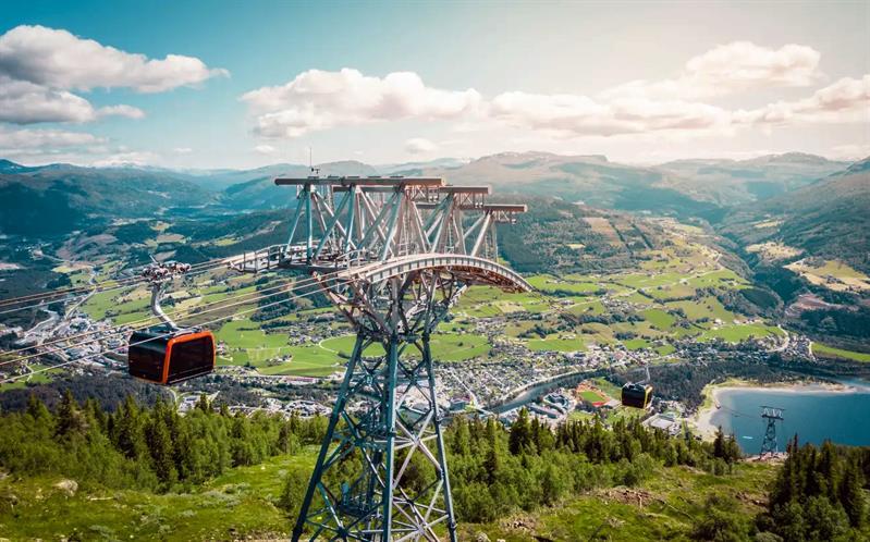 Guidet tur til Hardanger, som inkluderer Voss Gondol og 3 berømte fossefall